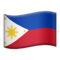 Philippines emoji on Apple